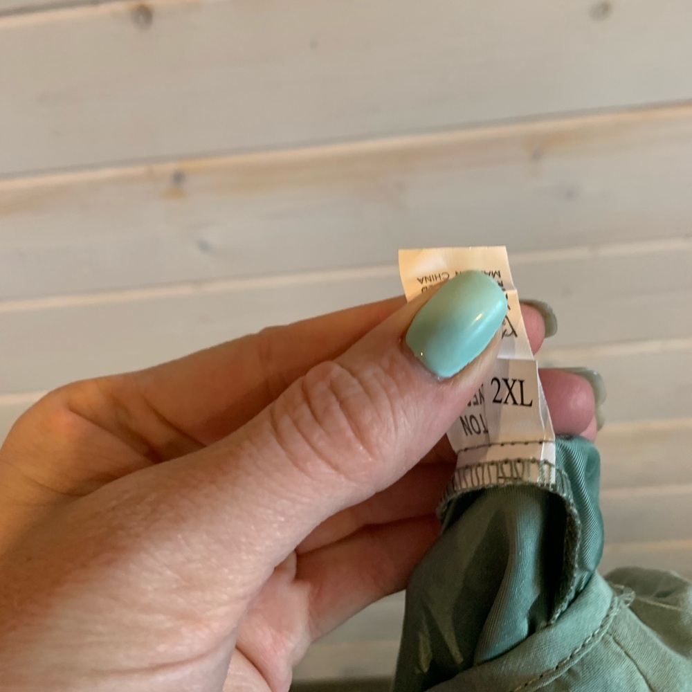 4/July | Green Casual Pocket Jumpsuit - Picture 5 of 8